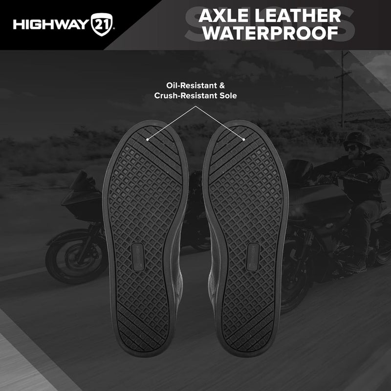 HIGHWAY 21 AXLE Leather Waterproof Shoe - Image 3